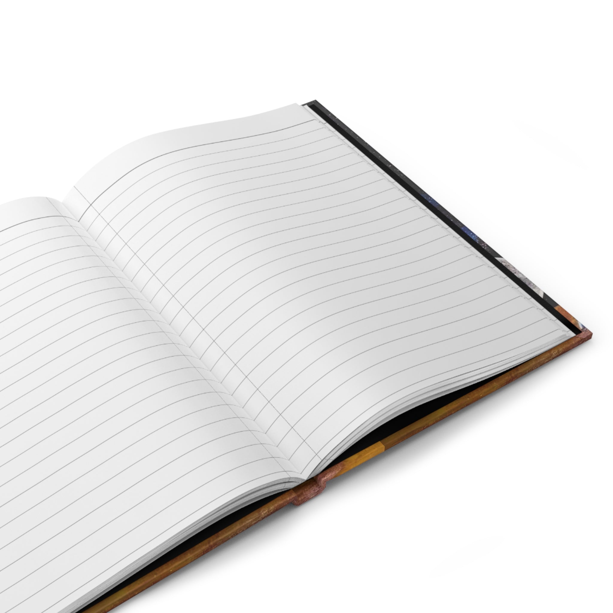 Chakra Pyramid Moon Journal — Cosmic Chakra Hardcover Notebook