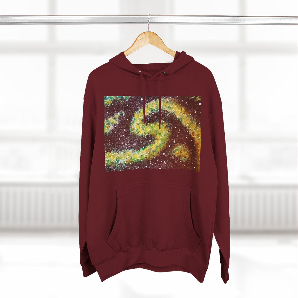 Cosmic UFO Hoodie — Galaxy Swirl Alien Space Pullover
