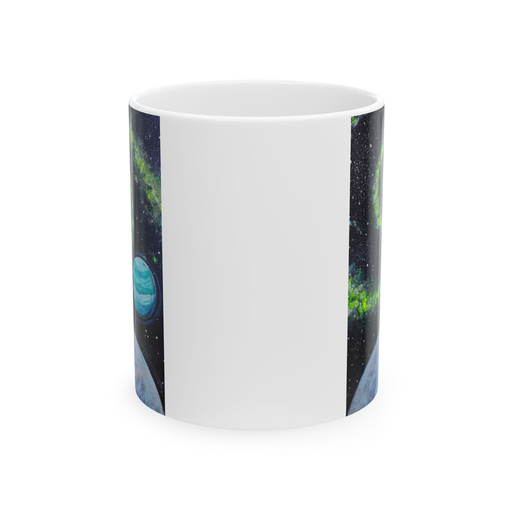 Cosmic Ceramic Mug - Space-Themed Drinkware for Stargazers, Astrophysics Lovers, Unique Gift for Birthdays, Christmas, or Housewarming
