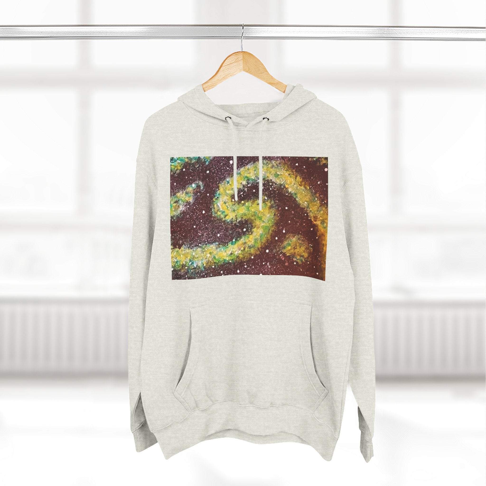Cosmic UFO Hoodie — Galaxy Swirl Alien Space Pullover