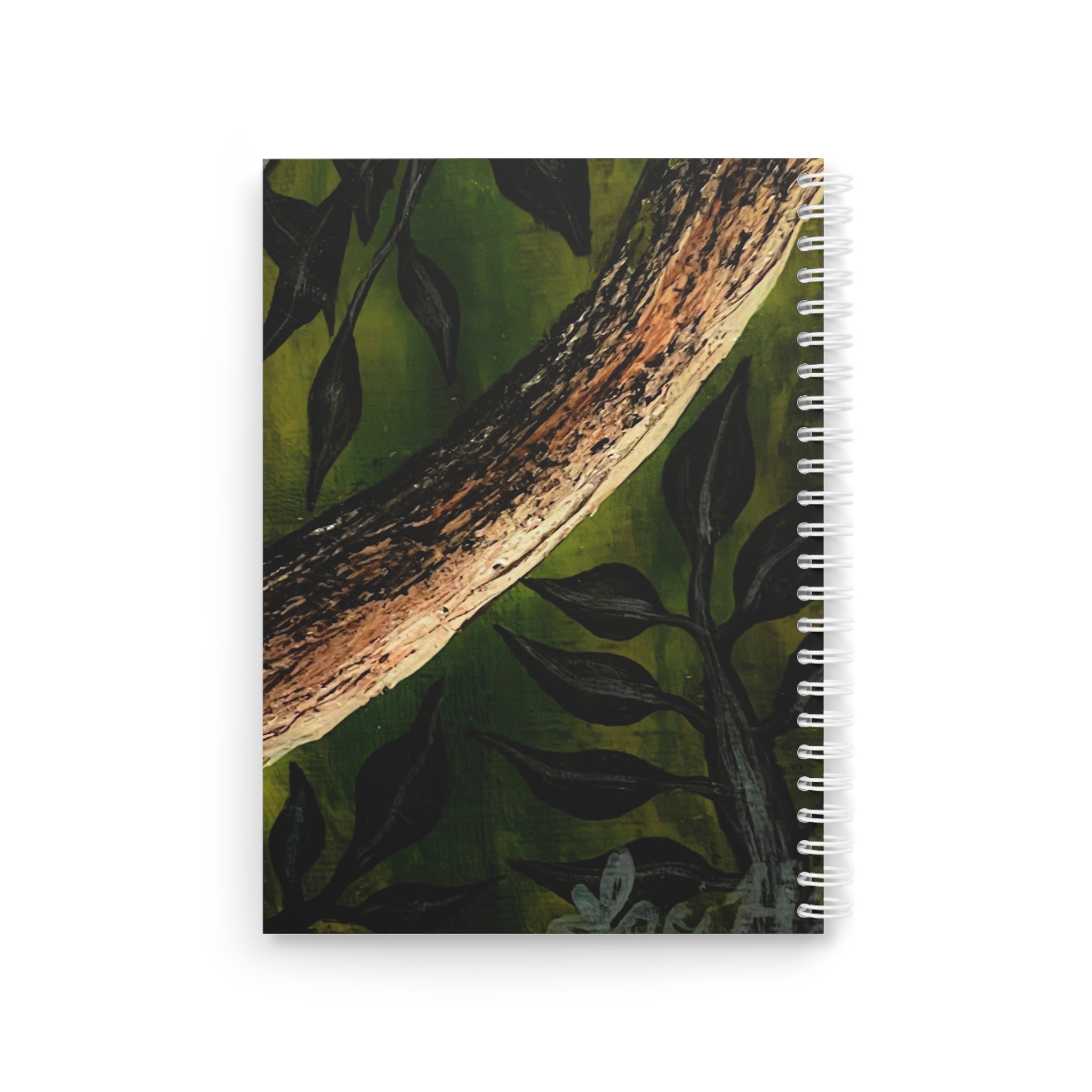 Spiral Notebook — Cute Blue Tree Frog Art Journal