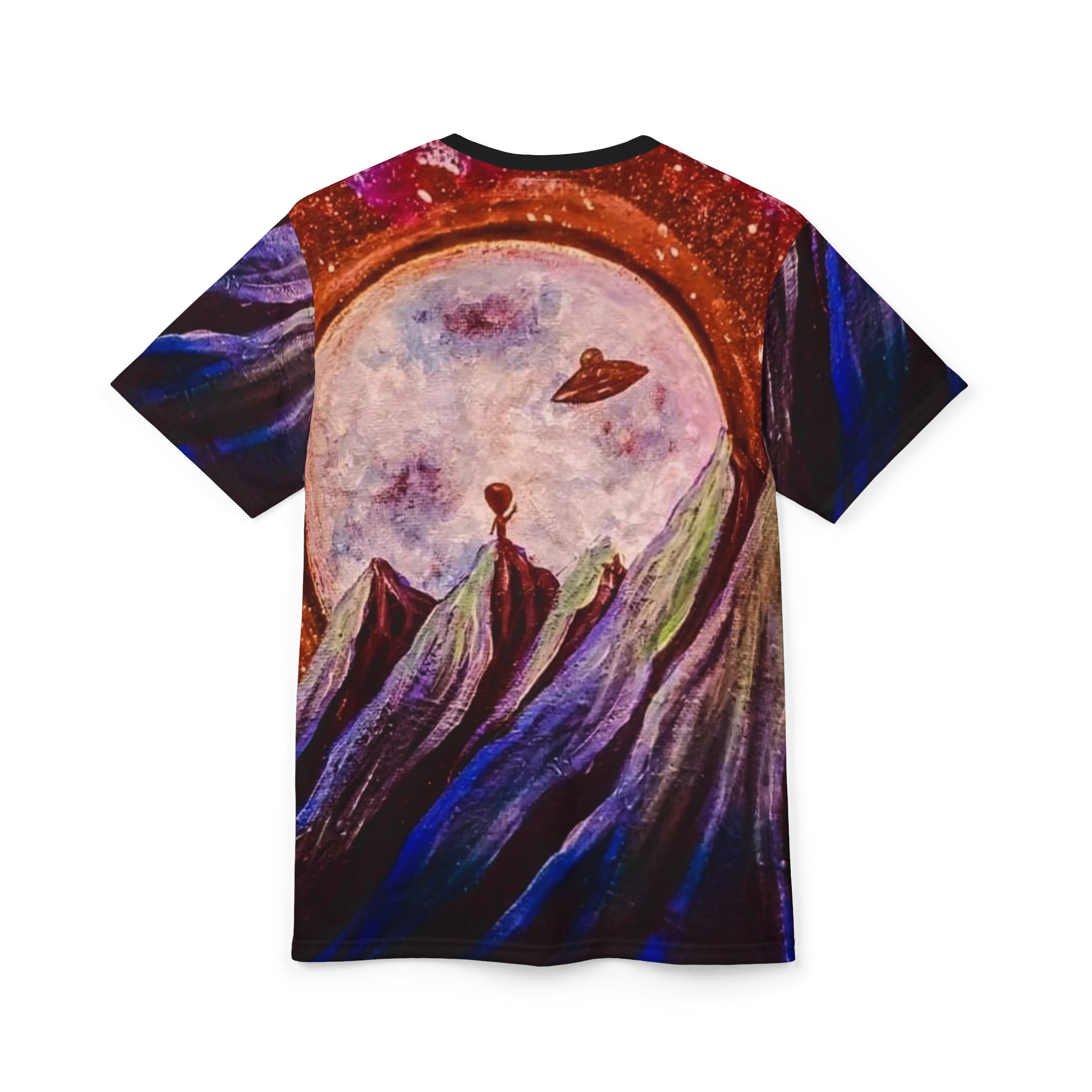 Cosmic Adventure Unisex Tee, Space Art Tee, Galaxy Shirt, Extraterrestrial T-Shirt, Unique Graphic Tee, Gift for Stargazers