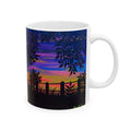 Serene Sunset Ceramic Mug, Nature-Inspired Gift, Cozy Coffee Mug, Perfect for Nature Lovers, Ideal for Birthdays & Home Decor