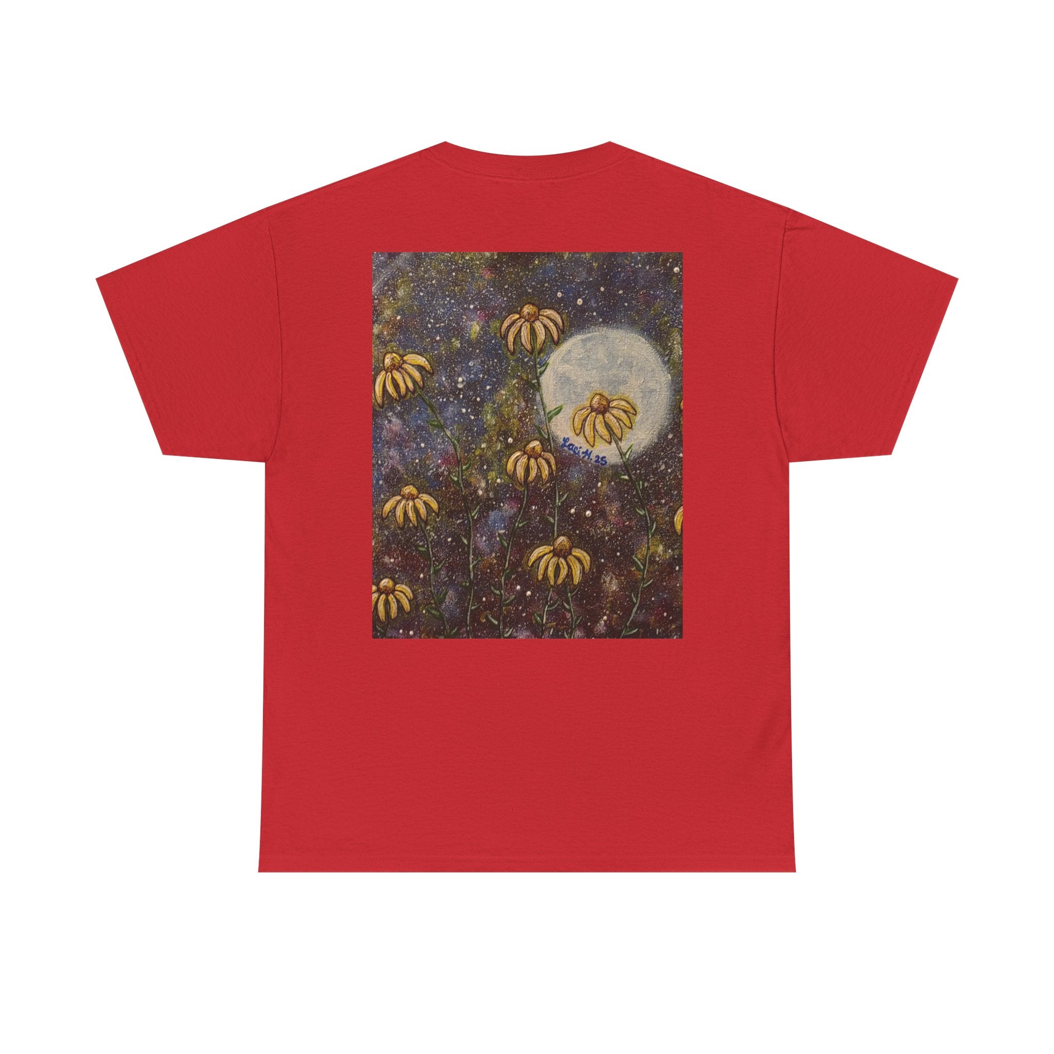 Artistic flower Print Unisex Cotton Tee, Nature Lovers Gift, Summer Wear, Bee Conservation, Cute Animal Shirt