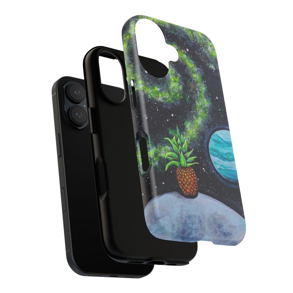 Pineapple Planet Phone Case — Cosmic Pineapple Galaxy Protective Cover
