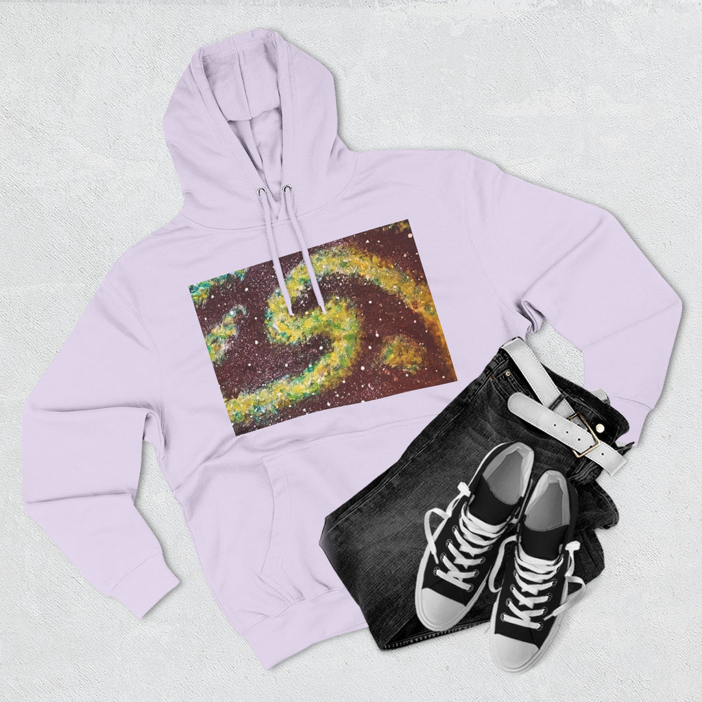 Cosmic UFO Hoodie — Galaxy Swirl Alien Space Pullover