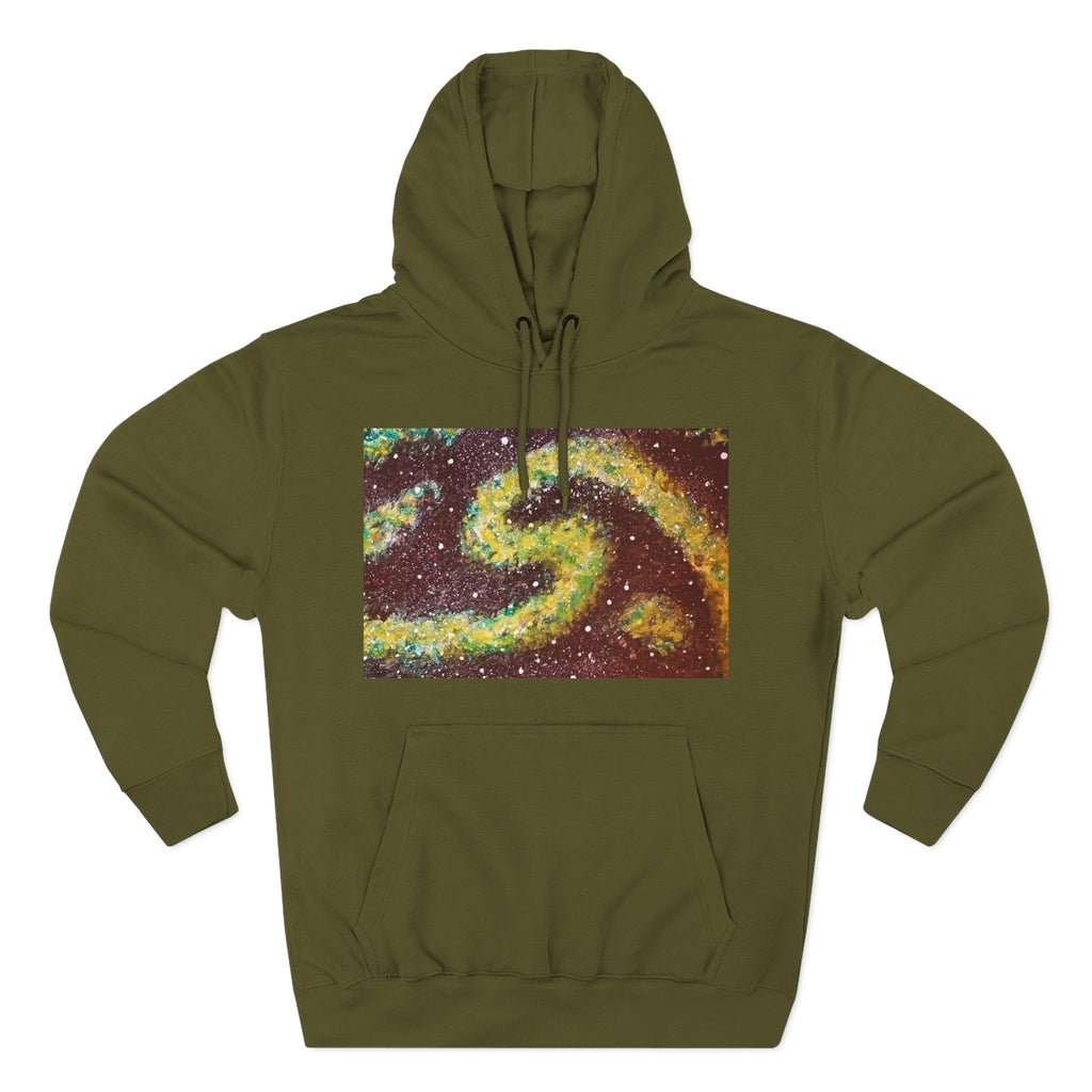 Cosmic UFO Hoodie — Galaxy Swirl Alien Space Pullover