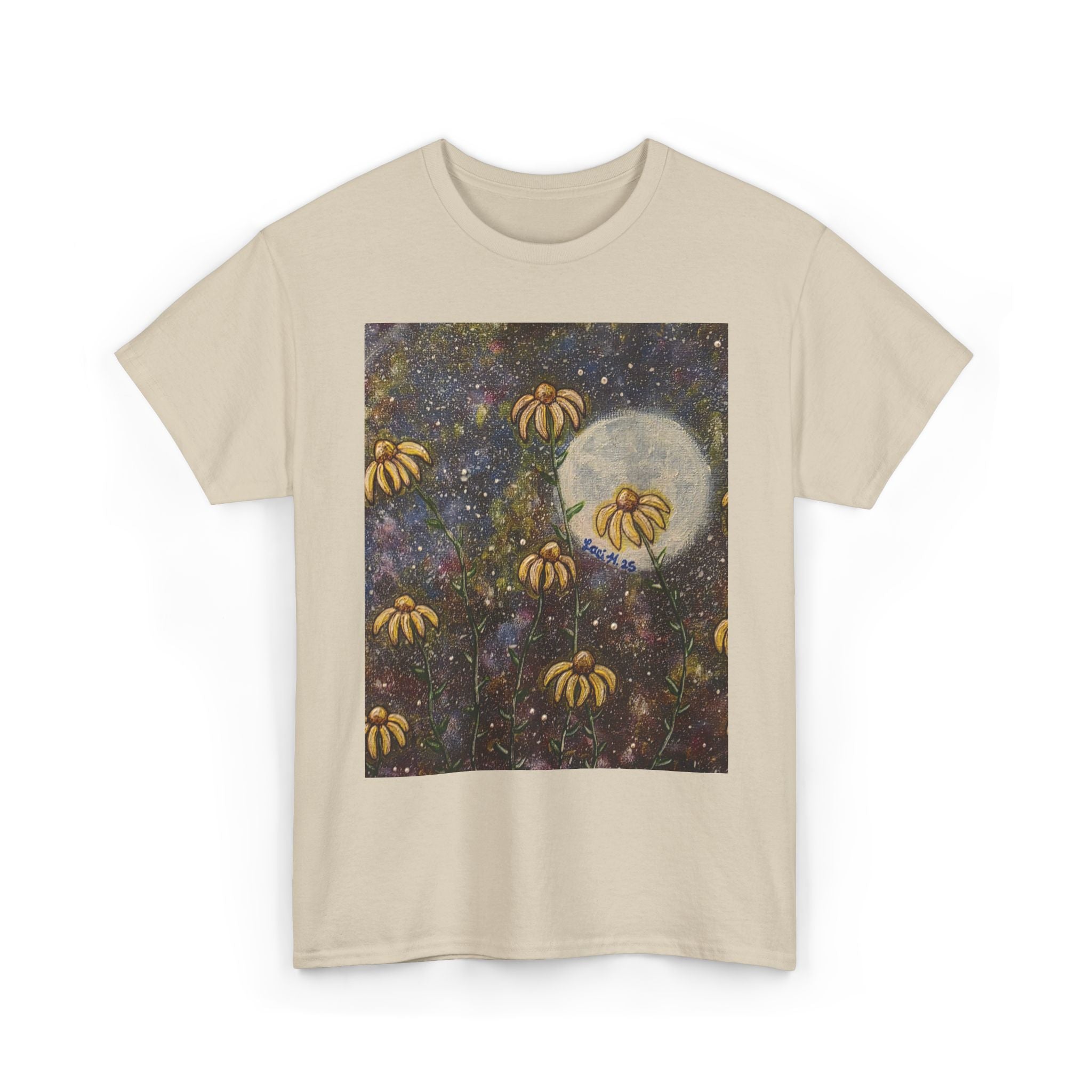 Artistic flower Print Unisex Cotton Tee, Nature Lovers Gift, Summer Wear, Bee Conservation, Cute Animal Shirt