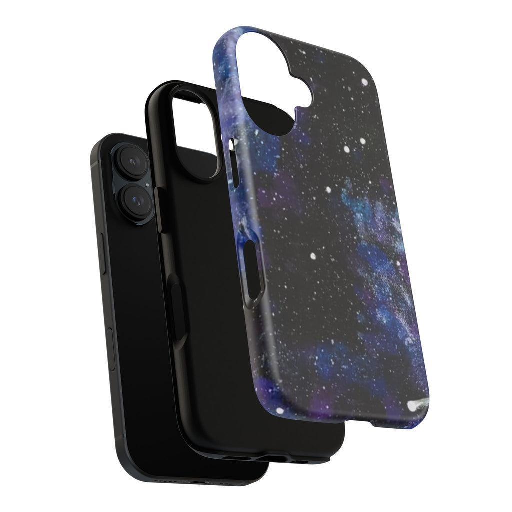 Galaxy Nebula Tough Phone Case — Space Stars Protective Cover