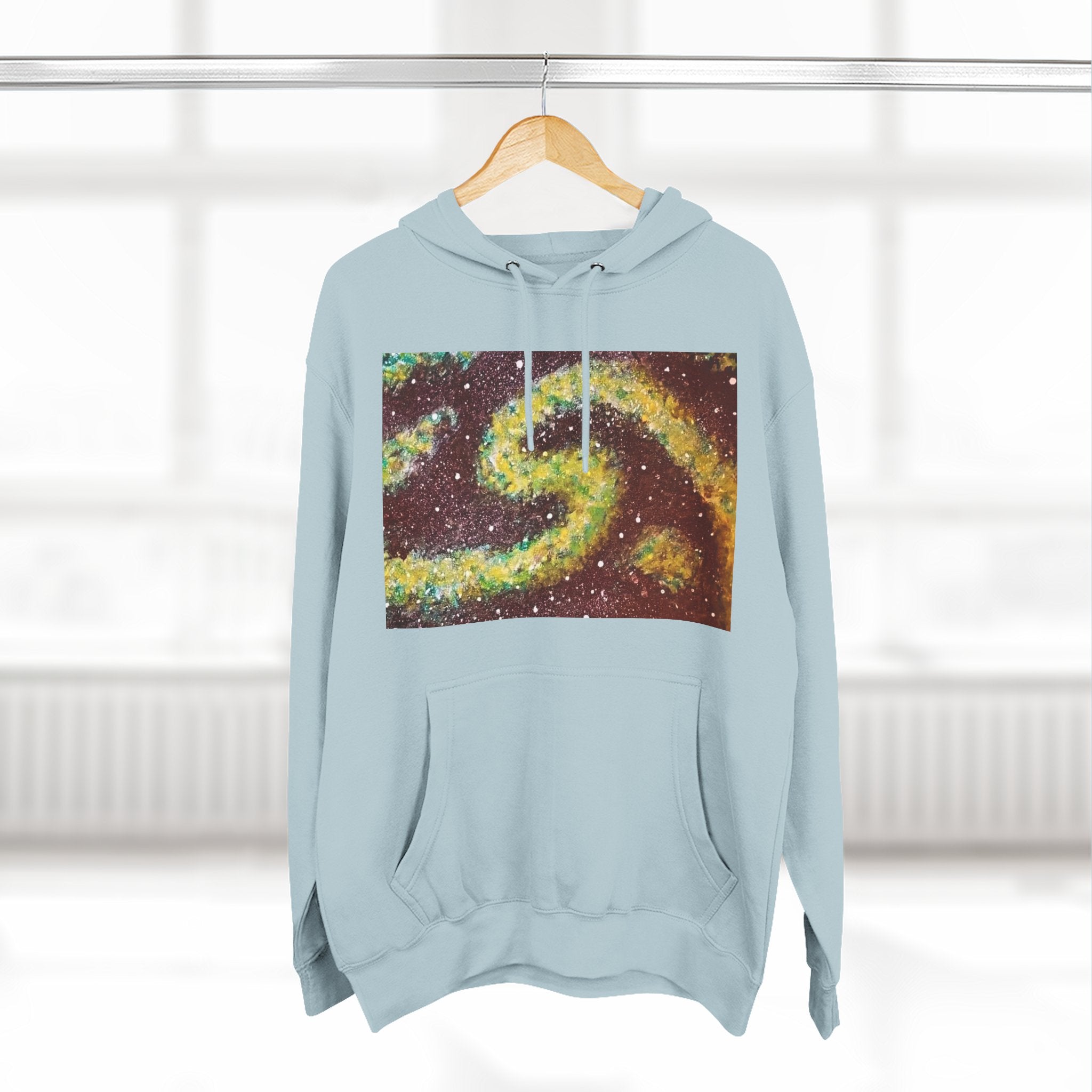 Cosmic UFO Hoodie — Galaxy Swirl Alien Space Pullover