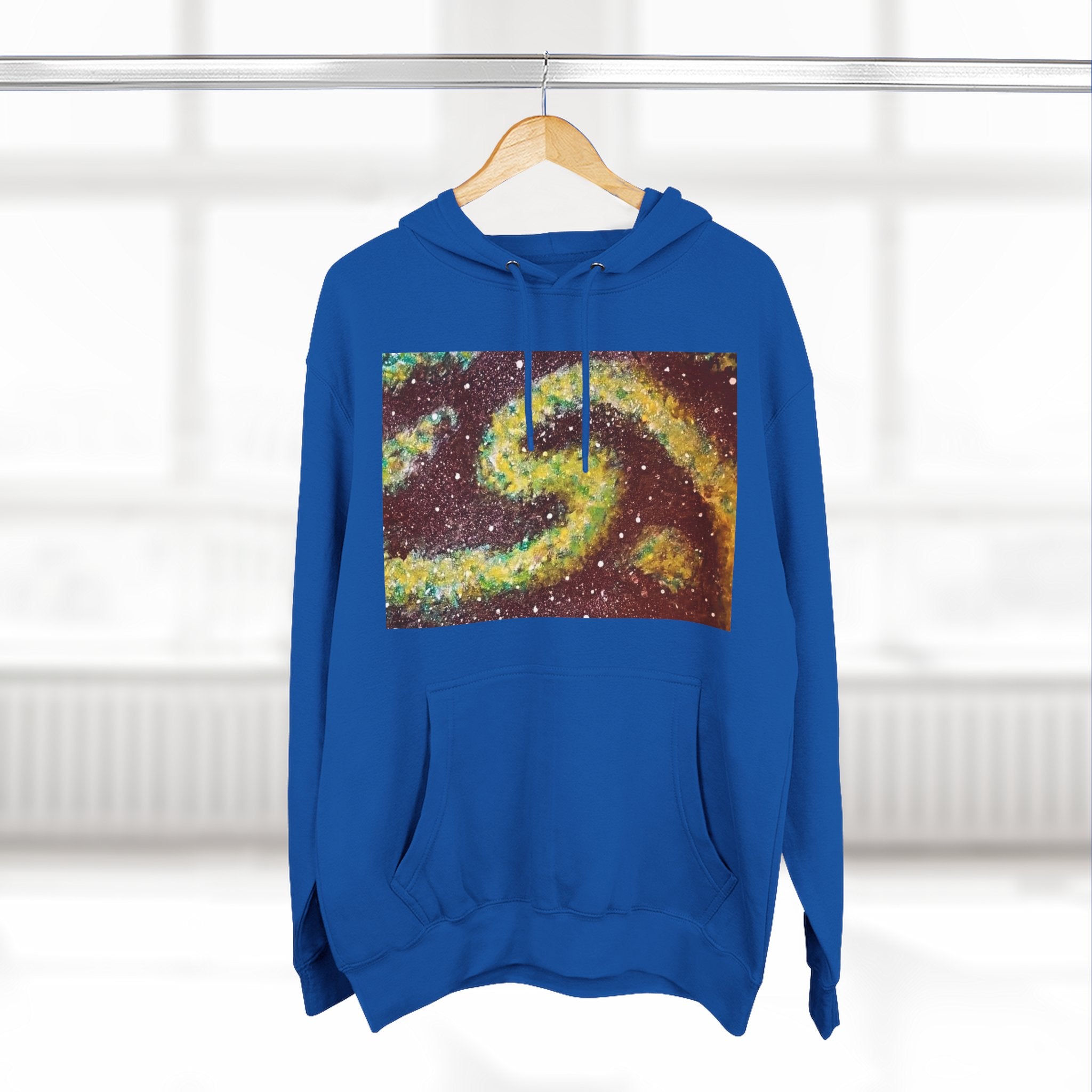 Cosmic UFO Hoodie — Galaxy Swirl Alien Space Pullover