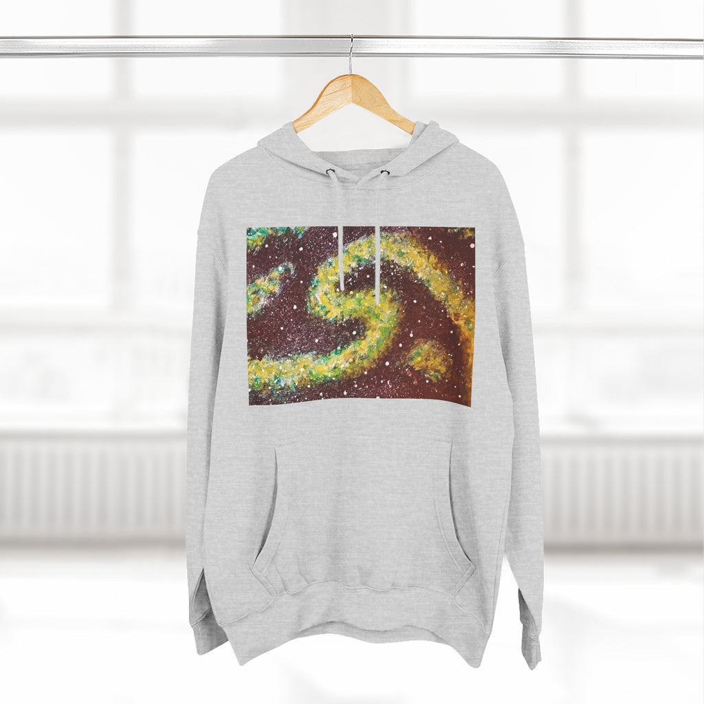 Cosmic UFO Hoodie — Galaxy Swirl Alien Space Pullover