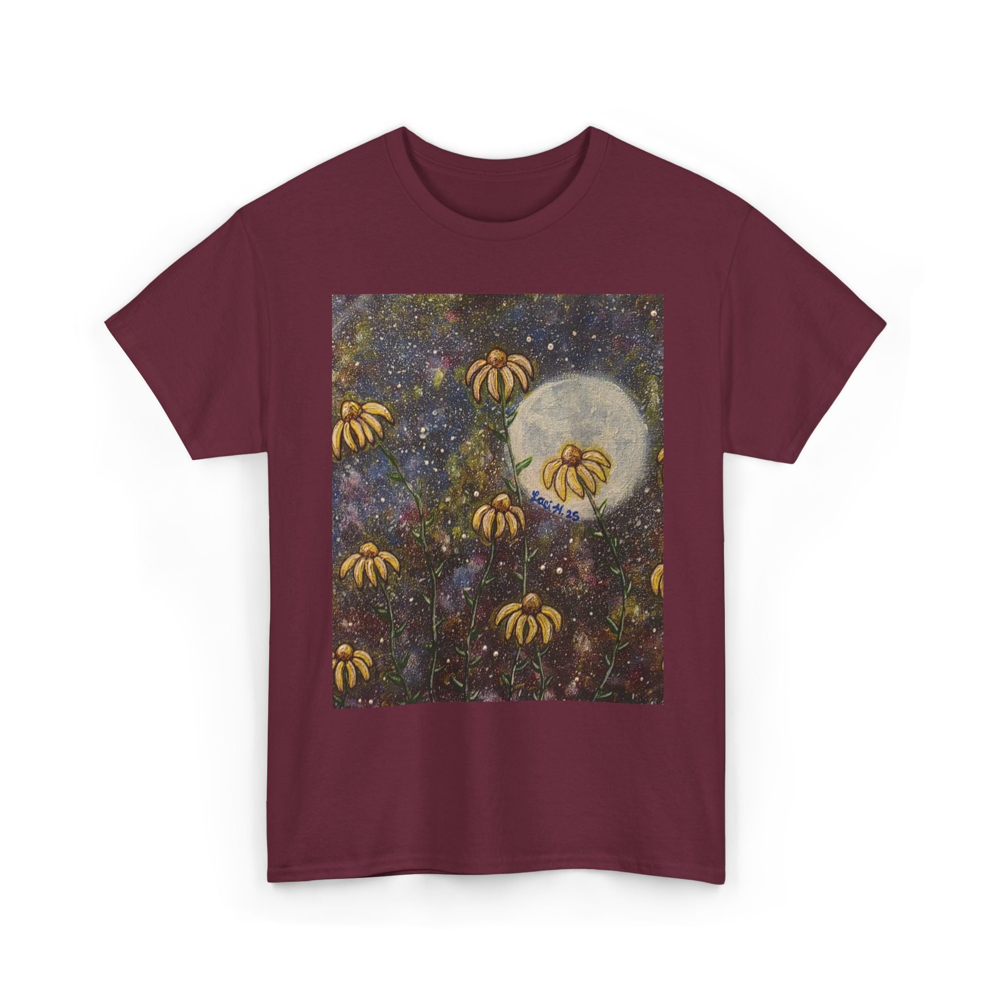 Artistic flower Print Unisex Cotton Tee, Nature Lovers Gift, Summer Wear, Bee Conservation, Cute Animal Shirt