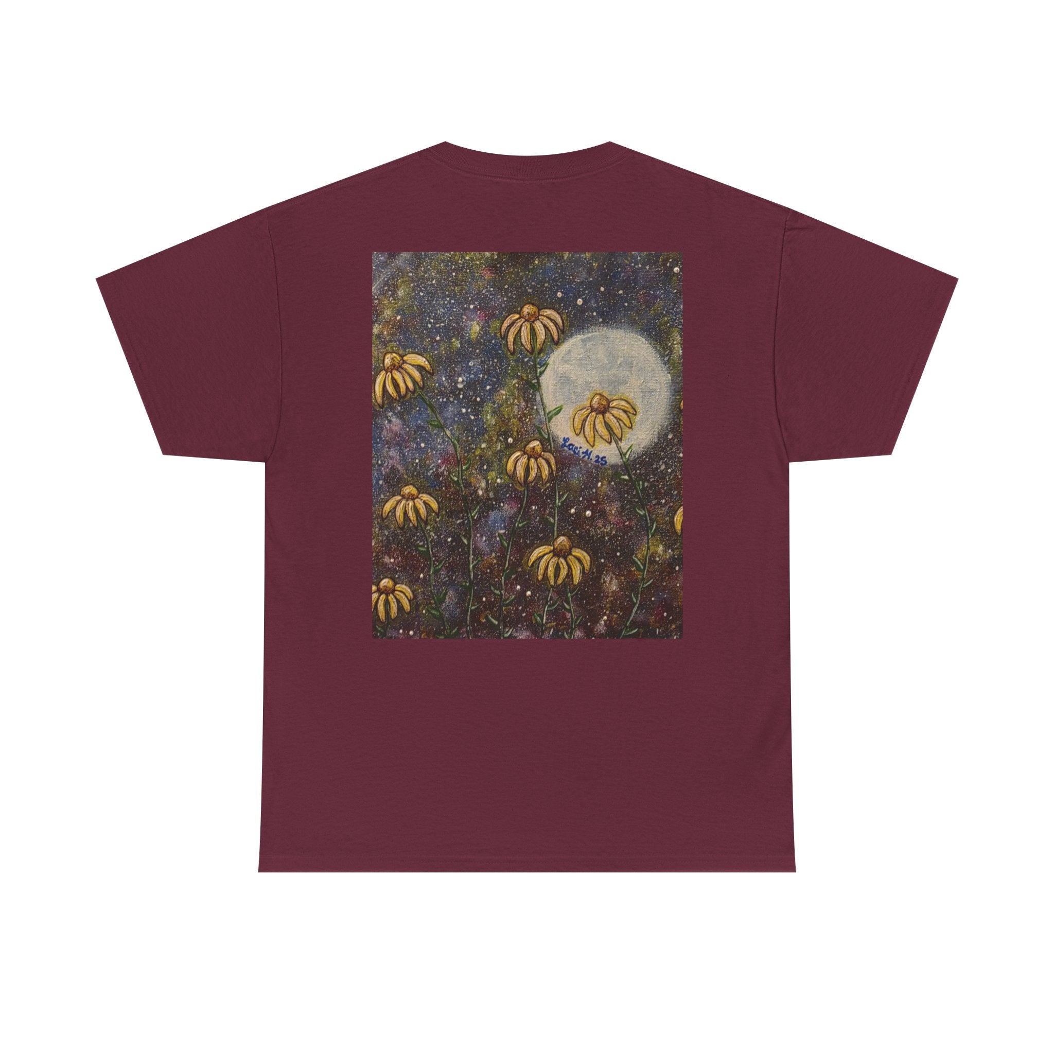 Artistic flower Print Unisex Cotton Tee, Nature Lovers Gift, Summer Wear, Bee Conservation, Cute Animal Shirt