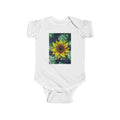 Sunflower Baby Bodysuit — Bright Floral Infant Onesie