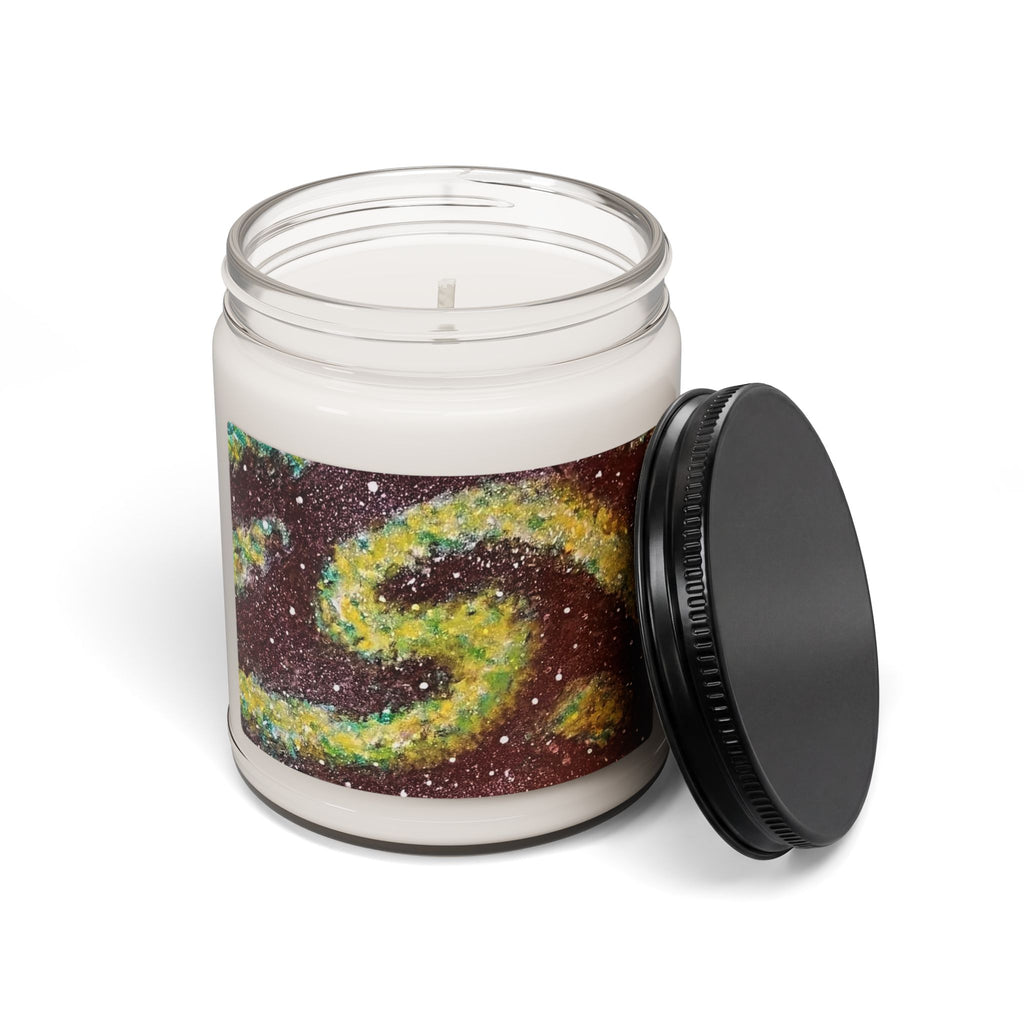 Galaxy Swirl Scented Soy Candle — 9oz Aromatherapy Jar