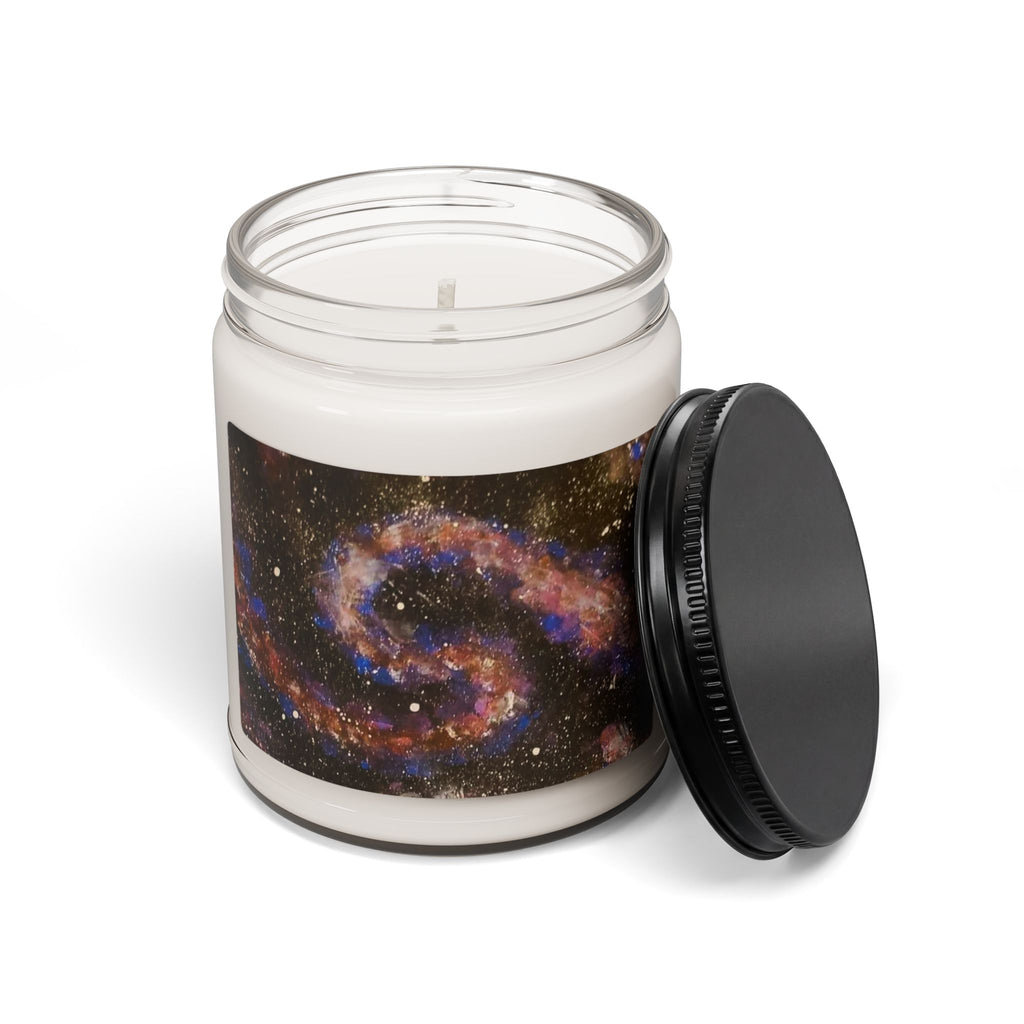 Galaxy Swirl Scented Soy Candle - 9oz Aromatherapy Jar