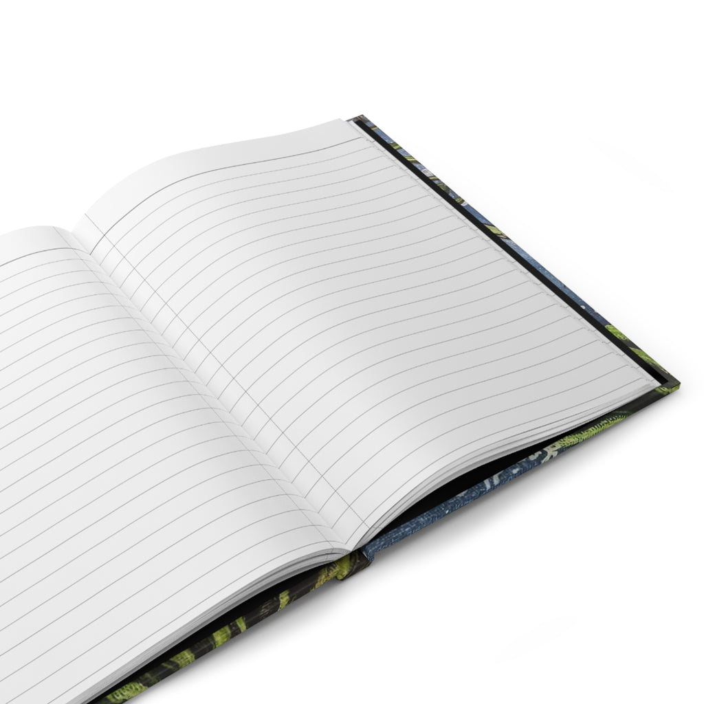 Moonlit Tree Hardcover Journal — Whimsical Night Sky Sketchbook
