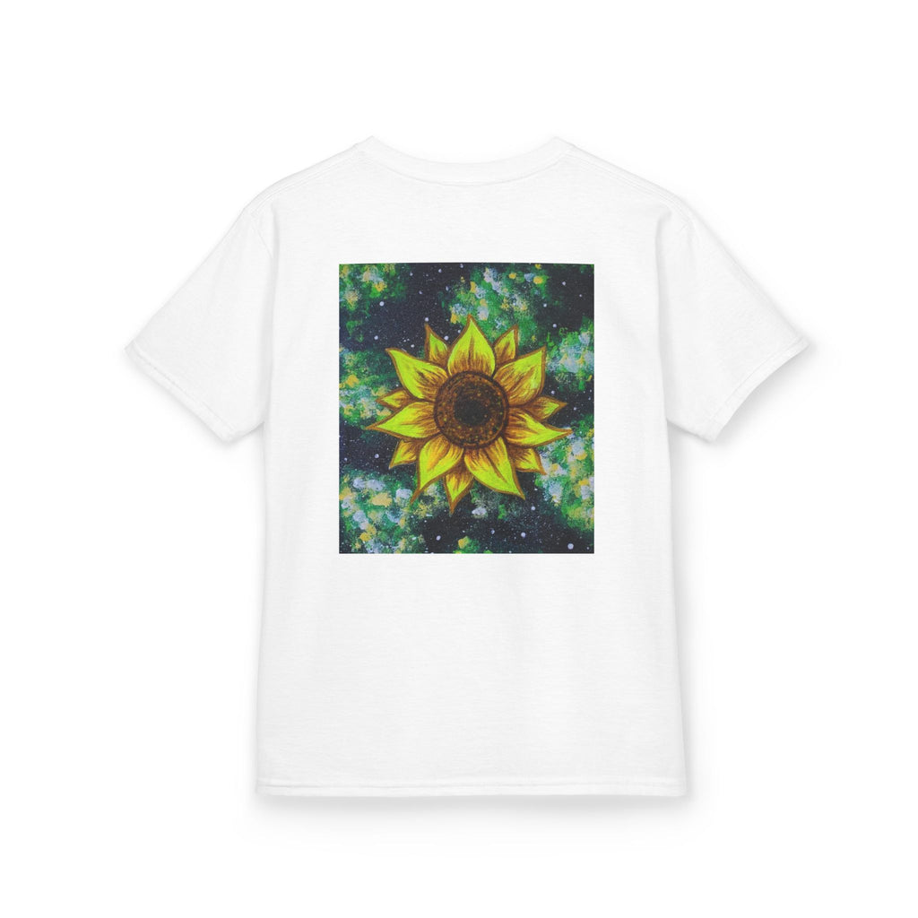 Kids Sunflower Graphic Tee — Bright Floral Nature Shirt for Children