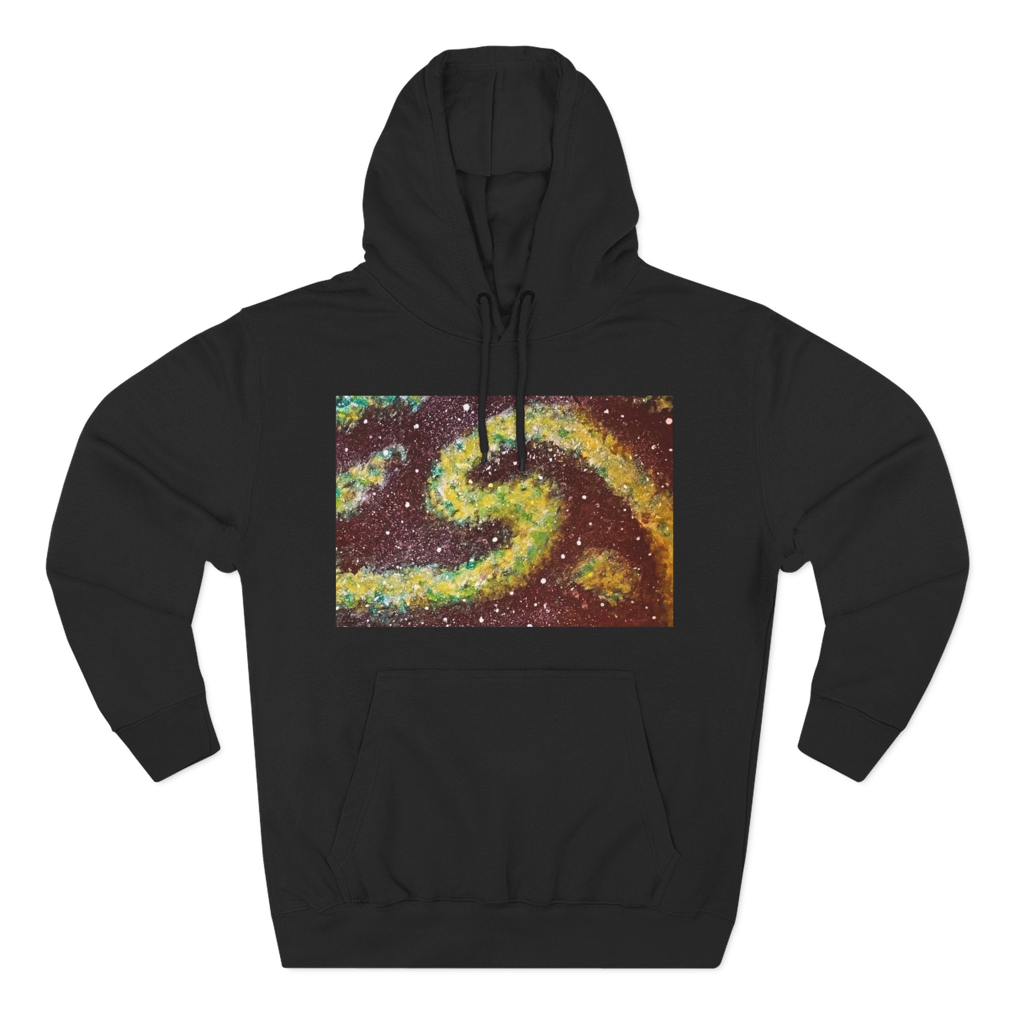 Cosmic UFO Hoodie — Galaxy Swirl Alien Space Pullover