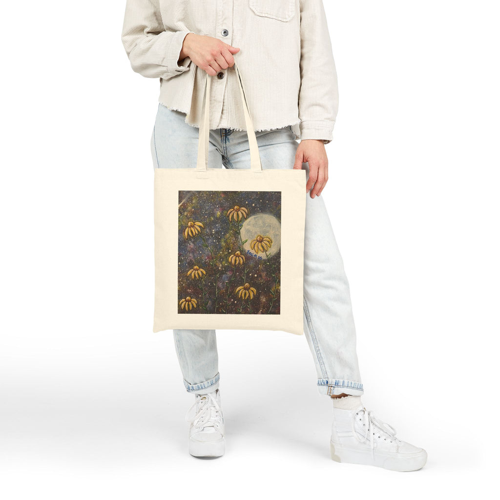 Moonlit Black-Eyed Susans Tote